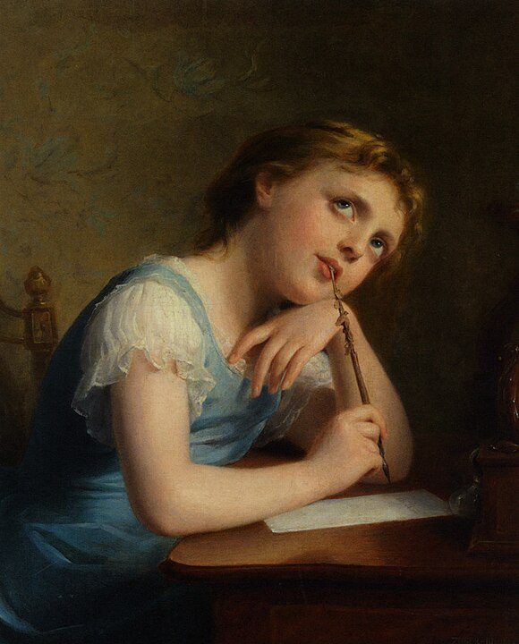 "Distant Thoughts," by Fritz Zuber-Bühler.