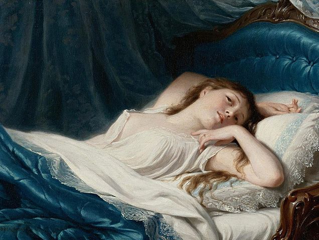 "En Los Brazos De Morfeo," by Fritz Zuber-Bühler.