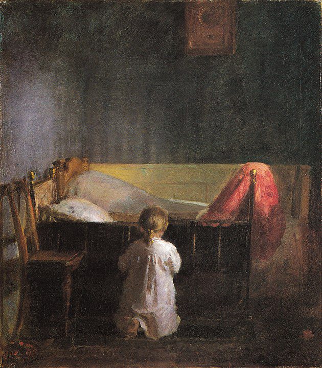 "Evening Prayer," by Anna Ancher.