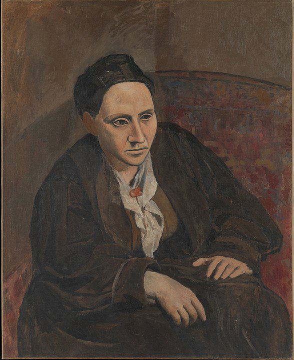 "Gertrude Stein," by Pablo Picasso.