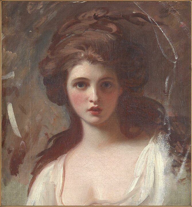 "Lady Hamilton As Circe," by George Romney.