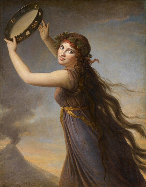 "Lady Hamilton," by Élisabeth Vigée Le Brun.