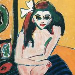 "Marcella," by Ernst Ludwig Kirchner.