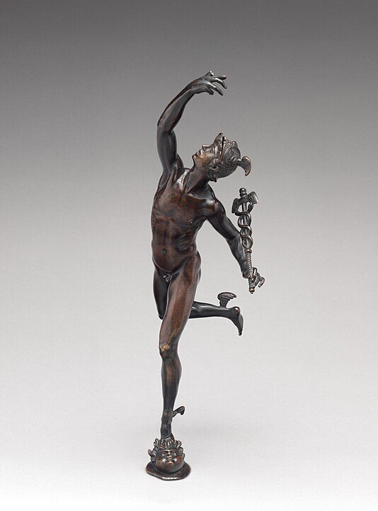 "Mercury," by Giambologna.