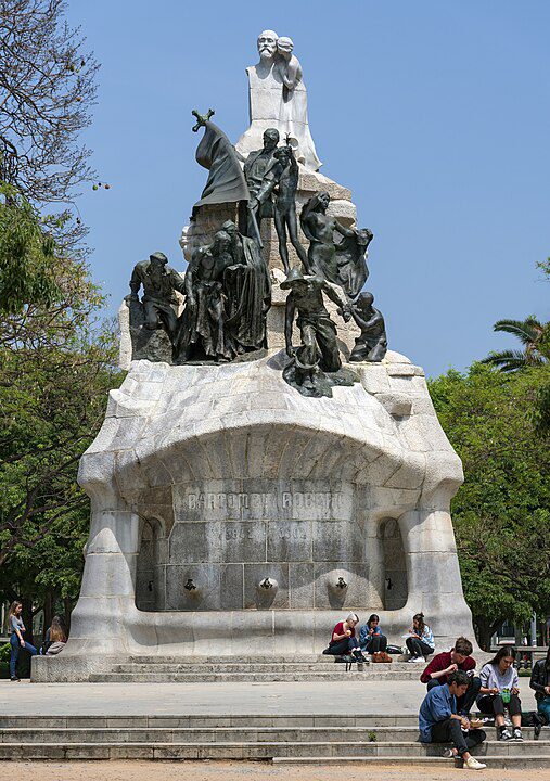 "Monument Al Doctor Robert Josep Llimona I Brugueral," by Lluis Domenech i Montaner.