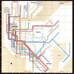 "New York City Subway Map 1972," by Massimo Vignelli.