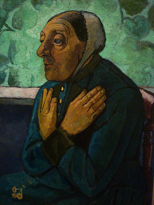 "Old Peasant Woman," by Paula Modersohn-Becker.