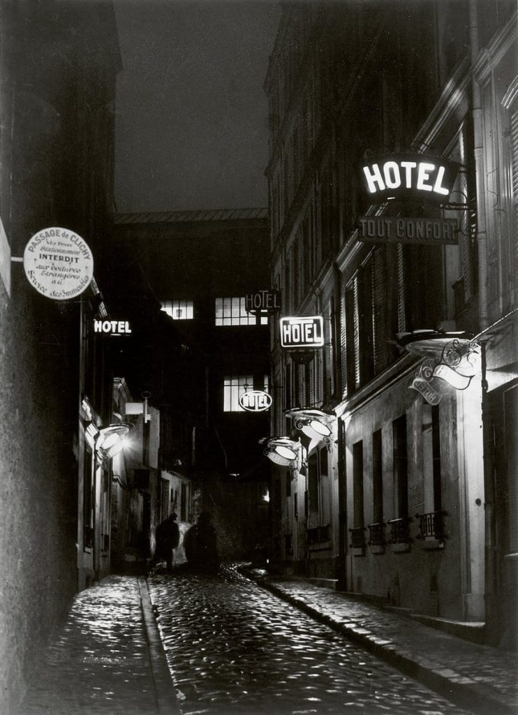 "Passage Clichy," by Brassaï.