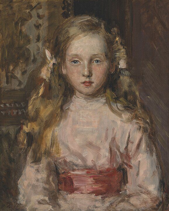 "Portrait Of Miss Elizabeth Cary Elwes," by Phillip Wilson Steer.