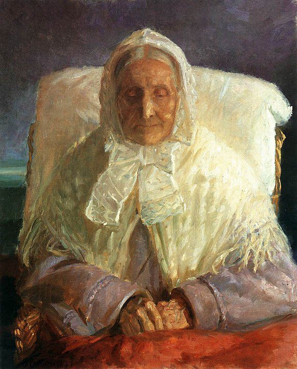 "Portrait Of The Artists Mother," by Anna Ancher.