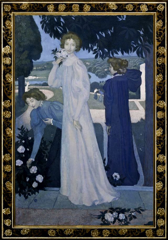 "Portrait Of Yvonne Lerolle," by Maurice Denis.