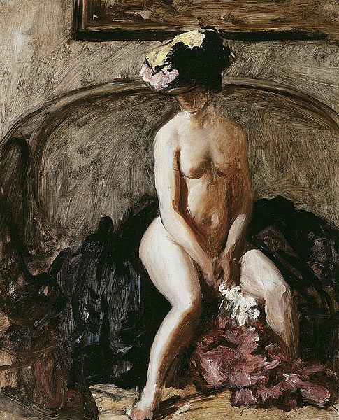 "Seated Nude," by Phillip Wilson Steer.