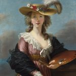 "Self-Portrait In A Straw Hat," by Élisabeth Vigée Le Brun.