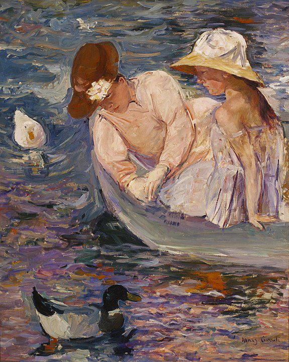 "Summertime," by Mary Cassatt.