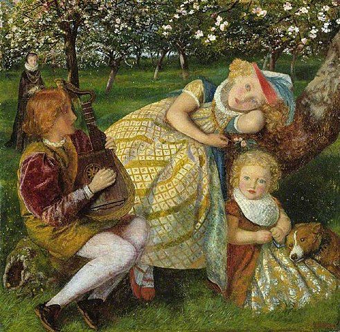 "The King's Orchard," by Arthur Hughes.