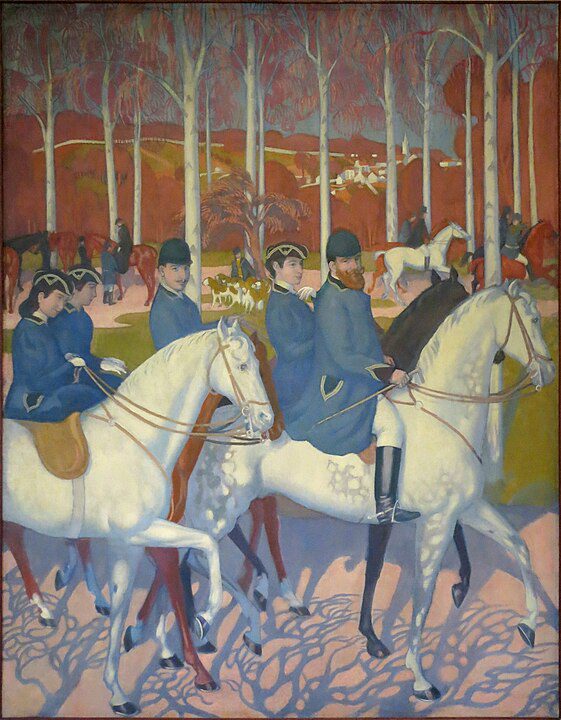 "The Legend Of Saint Hubert," by Maurice Denis.