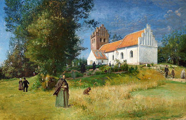 "Tilobkirke," by Viggo Johansen.