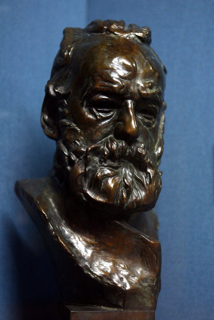 "Victor Hugo," by Auguste Rodin.