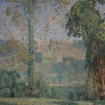 "Vineclad Trees," by Daniel Garber.