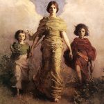 "A Virgin," by Abbott Handerson Thayer.