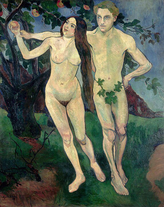 "Adam And Eve," by Suzanne Valadon.