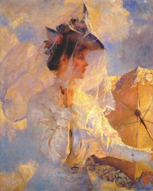 "Against The Sky," by Frank Weston Benson.