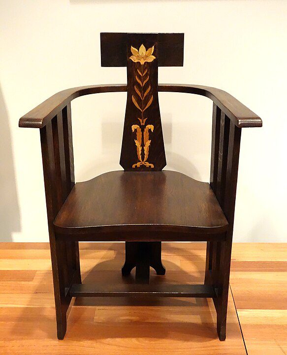 "Armchair," by Gustav Stickley.