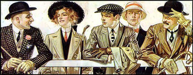 Arrow Collar advertisement, by Joseph Christian Leyendecker.