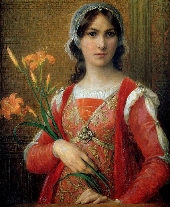 "Beatrice Portinari," by Elisabeth Sonrel.