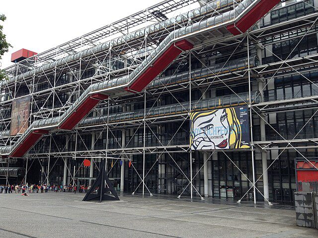 "Centre Georges Pompidou," by Renzo Piano.