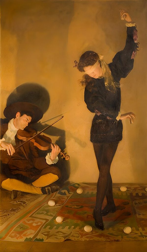 "Egg Dance," by John Maler Collier.