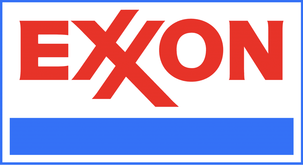 "Exxon Logo," by Raymond Loewy.