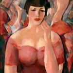 "Girl With A Bang," by John Duncan Fergusson.