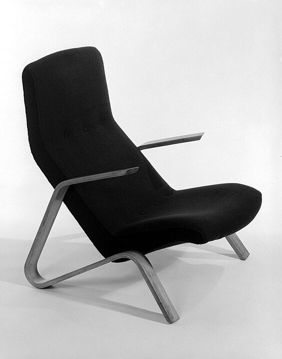 Grasshopper highback armchair.