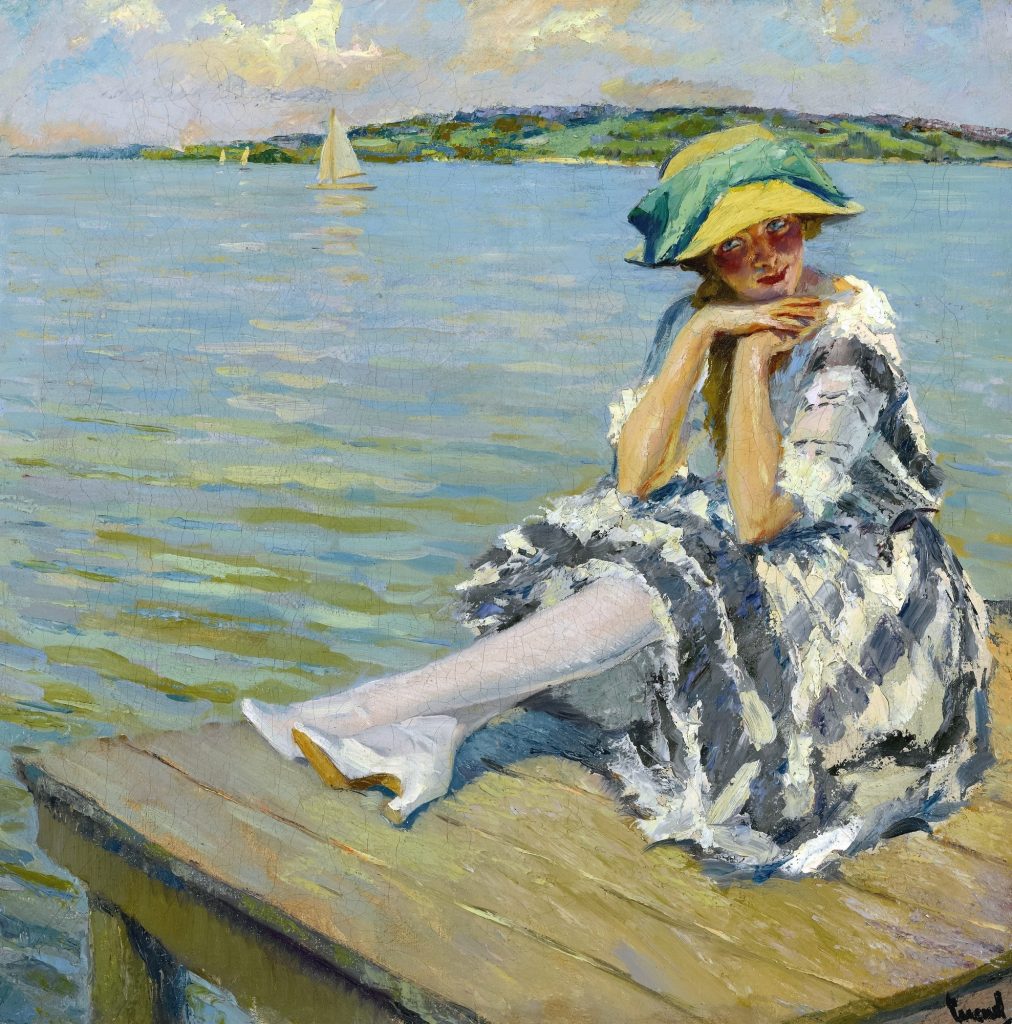 "Her Favorite Spot," by Edward Cucuel.