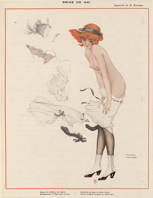 "La Vie Parisienne Illustration," by Raphael Kirchner.