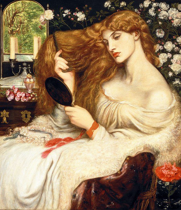 "Lady Lilith," by Dante Gabriel Rossetti.