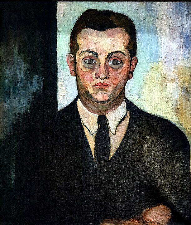 "Portrait De Louis Moyses, Fondateur Du Boeuf Sur Le Toit," by Suzanne Valadon.