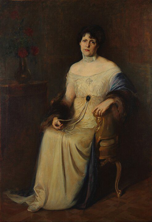 "Retrato De La Esposa Delautor," by Ernesto de la Cárcova.