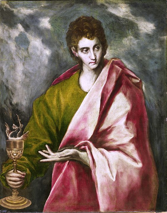 "Saint John The Evangelist," by El Greco.