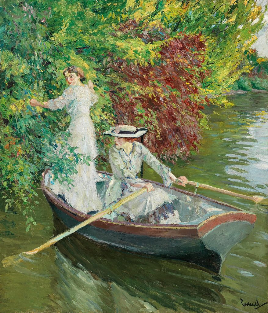 "Secret Landing," by Edward Cucuel.