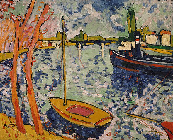 "Seine Chatou," by Maurice de Vlaminck.