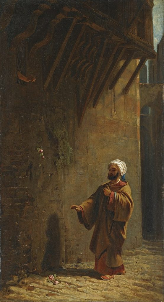 "Street In Cairo," by Carl Spitzweg.