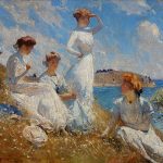 "Summer 1909," by Frank Weston Benson.