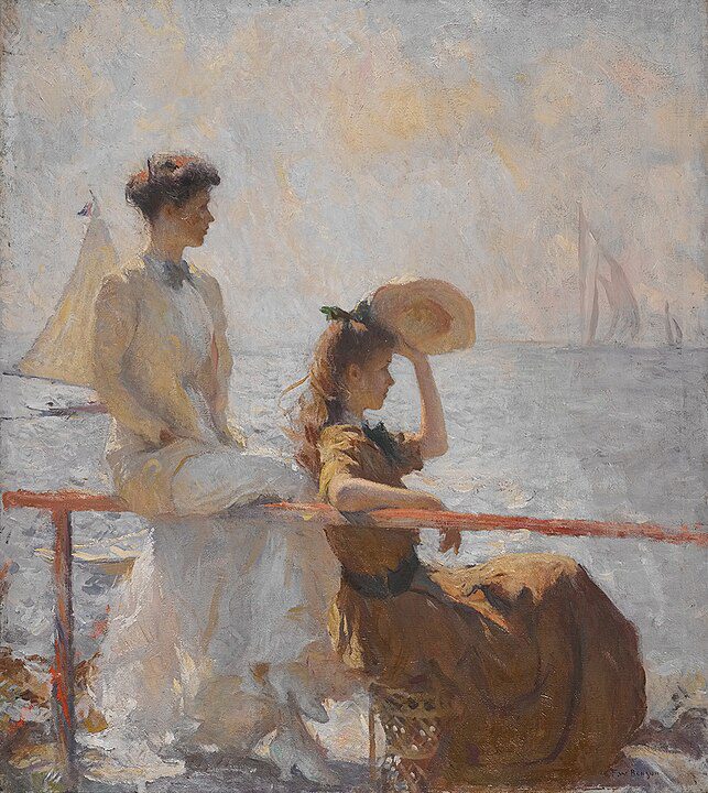 "Summer Day," by Frank Weston Benson.