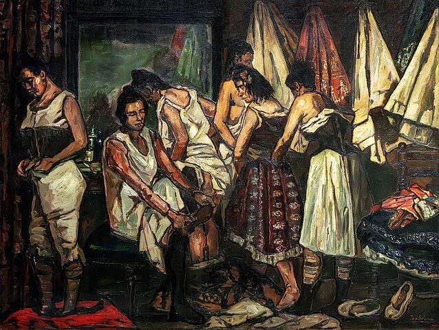 "The Choir Girls," by José Gutiérrez Solana.