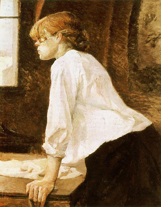 "The Laundress," by Henri de Toulouse Lautrec.