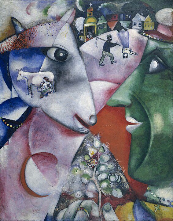 "The Village," by Marc Chagall.