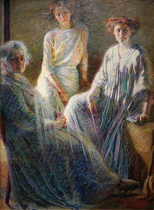 "Three Women," by Umberto Boccioni.