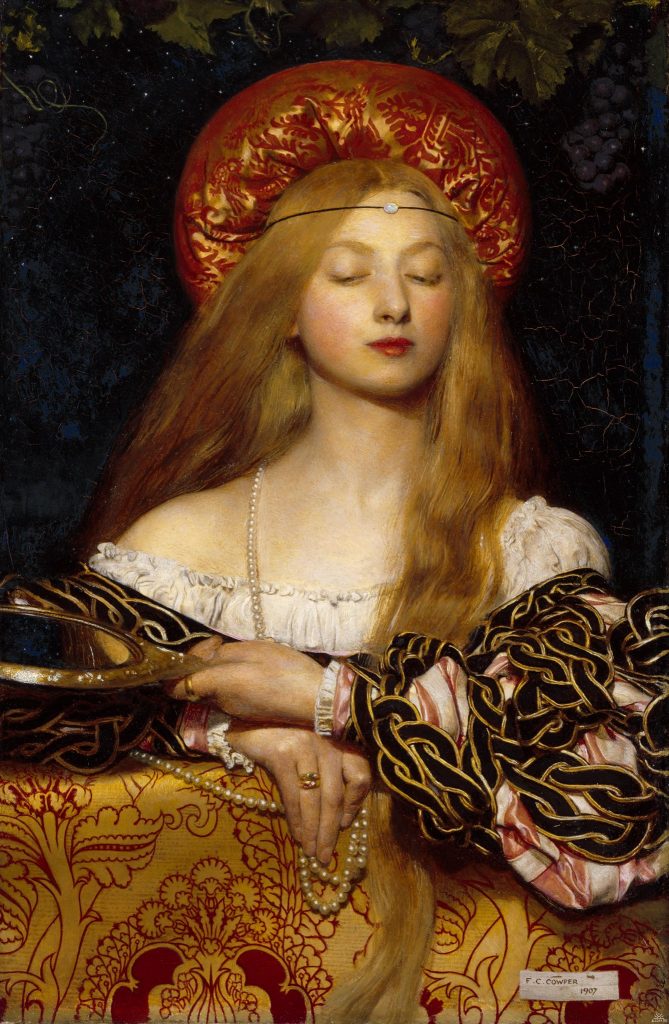 "Vanity," by Frank Cadogan Cowper.